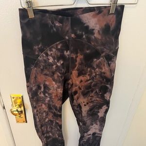 Lululemon Buttery Leggings in Tie Dye